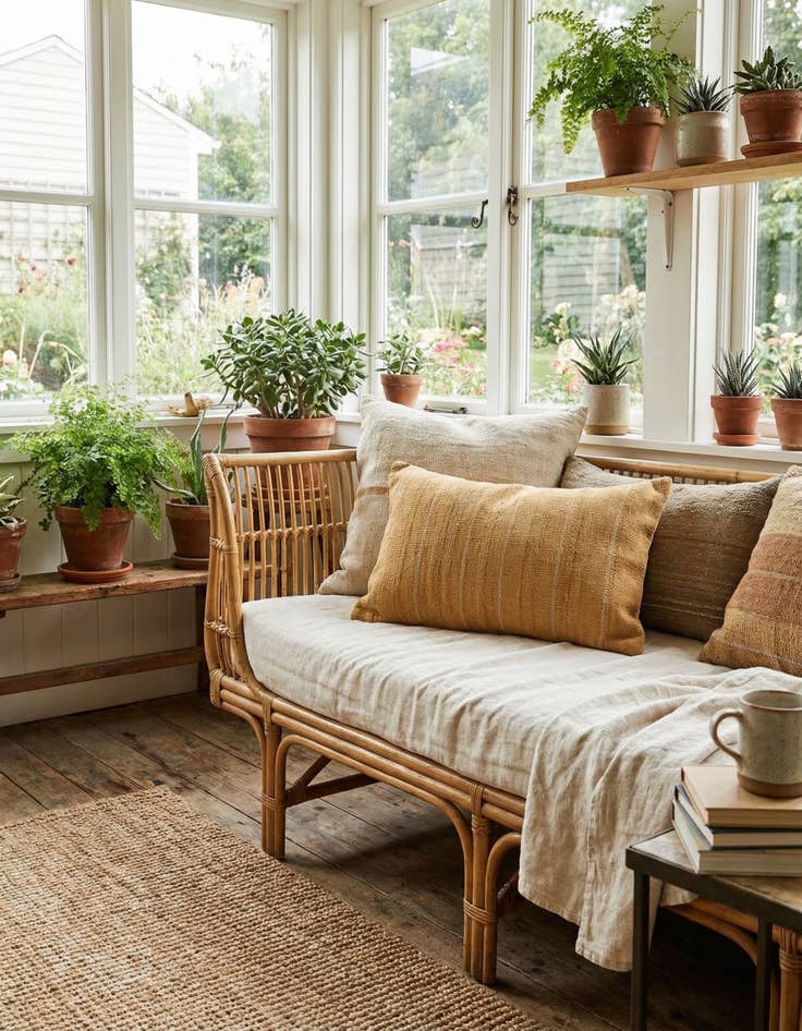 Detail image of 1' 4 x 1' 6  Hand Woven Pillow Wool Rug