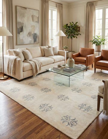 8' 4 x 10' 1 Hand Knotted Darya Wool Rug