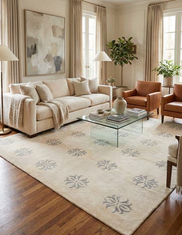 8' 4 x 10' 1 Hand Knotted Darya Wool Rug