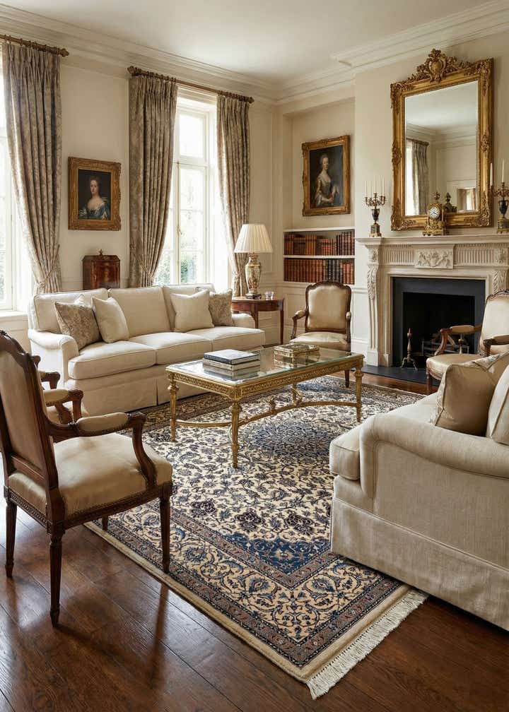 6' 7 x 9' 5 Nain Rug
