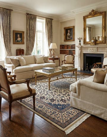 6' 7 x 9' 5 Nain Rug