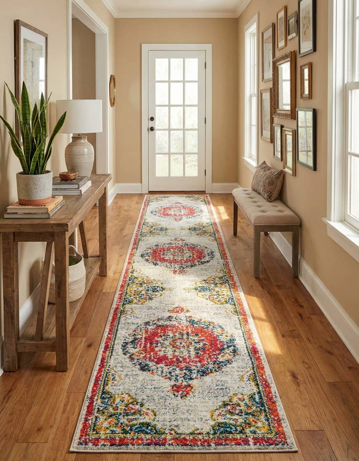 Detail image of 2' 7 x 13' Carrington Runner Rug