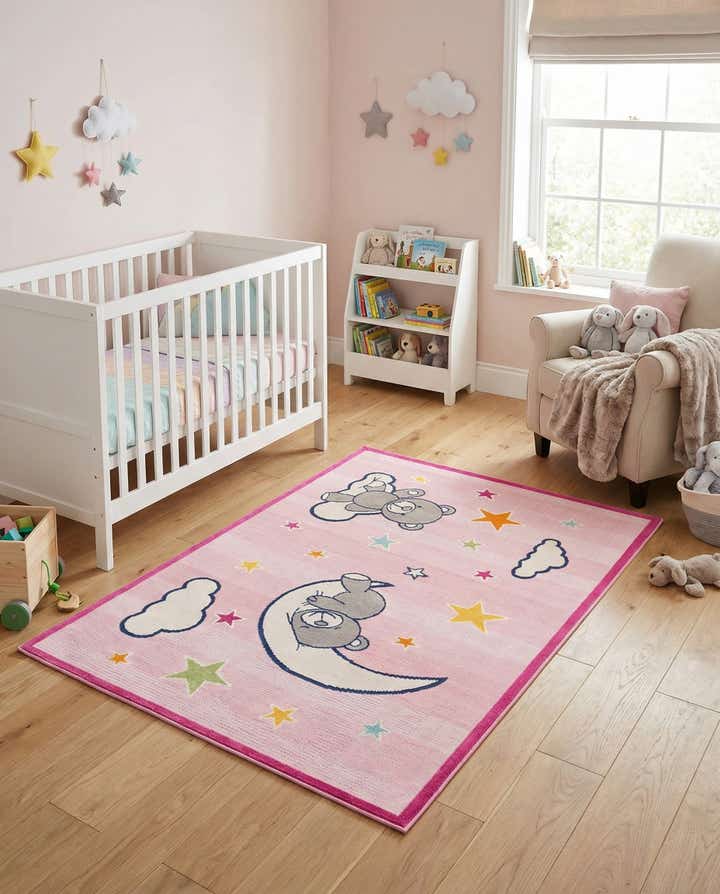 5' 3 x 7' 7 Easy-Clean Indoor / Outdoor Rug