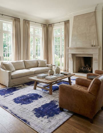 9' 5 x 12' 8 Hand Knotted Ultra Vintage Persian Wool Rug