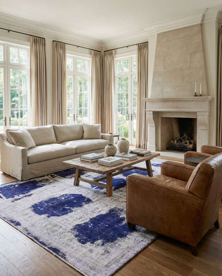 9' 5 x 12' 8 Hand Knotted Ultra Vintage Persian Wool Rug