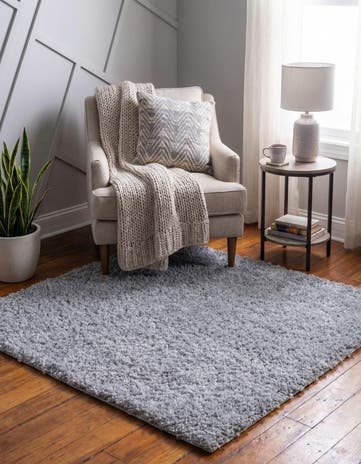 3' x 3' Zermatt Shag Square Rug