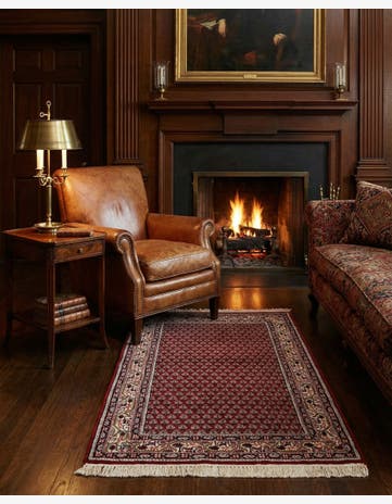 3' x 5' 2 Hand Knotted Mir Wool Rug