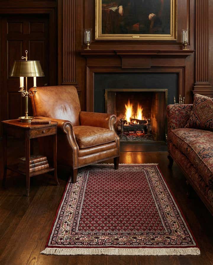 3' x 5' 2 Hand Knotted Mir Wool Rug