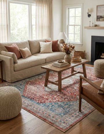 Red Newport Rug