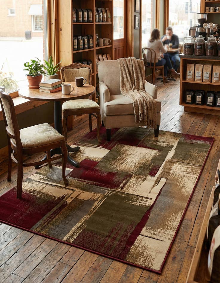 Detail image of  4' x 6' Cafe Rug