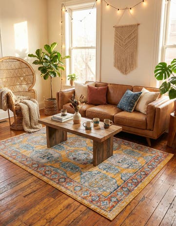 Yellow Lola Rug