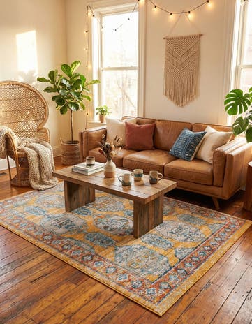 Yellow Lola Rug