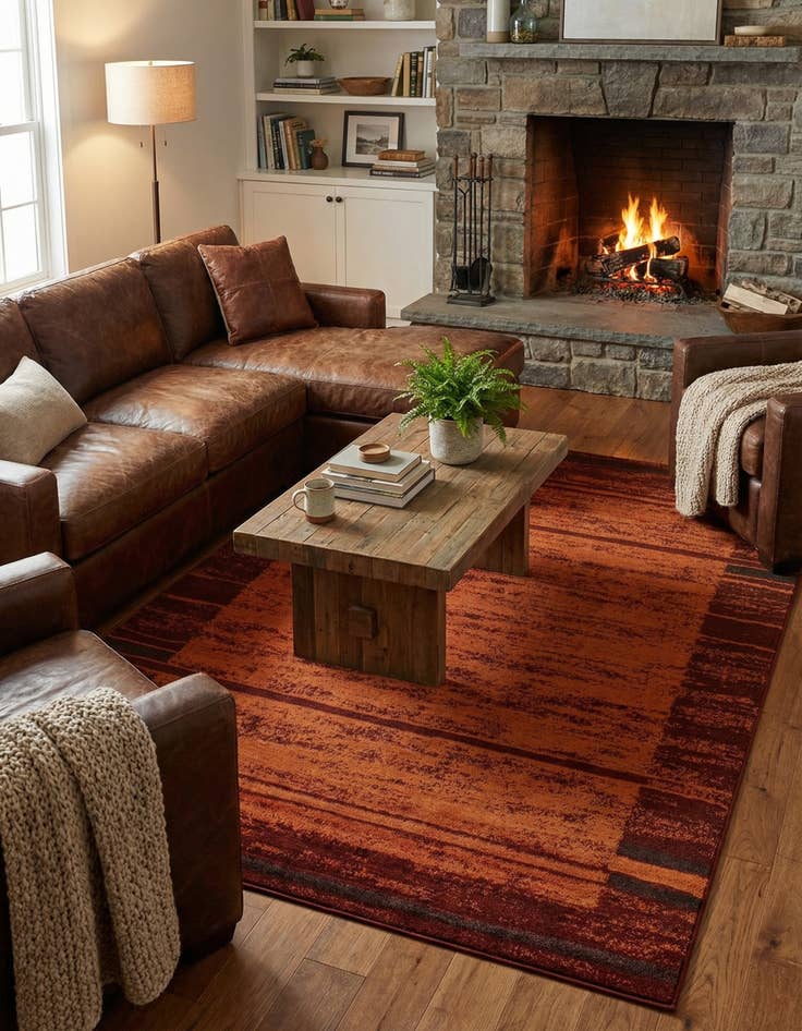 Detail image of 7' 10 x 11' Harvest Rug