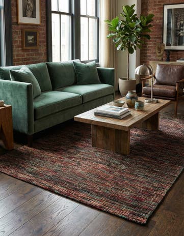 5' 3 x 8' 2 Hand Knotted Darya Wool Rug