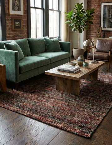 5' 3 x 8' 2 Hand Knotted Darya Wool Rug