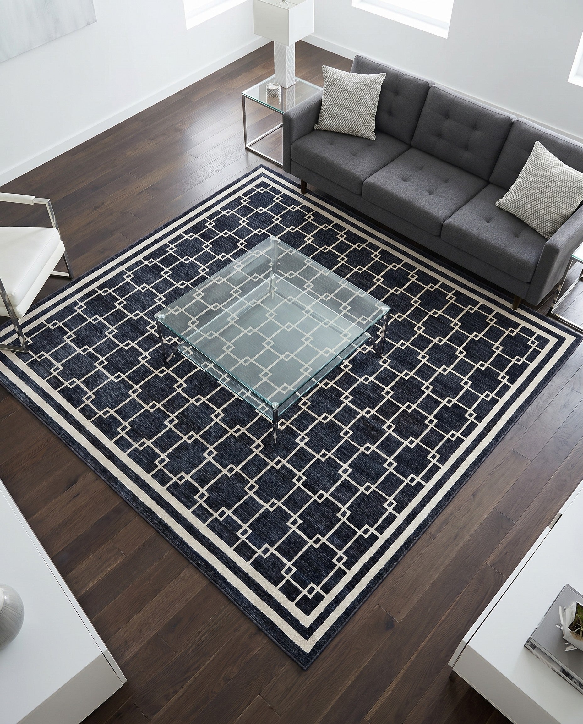 7' 10 x 7' 10 Metropolitan Uptown Square Rug