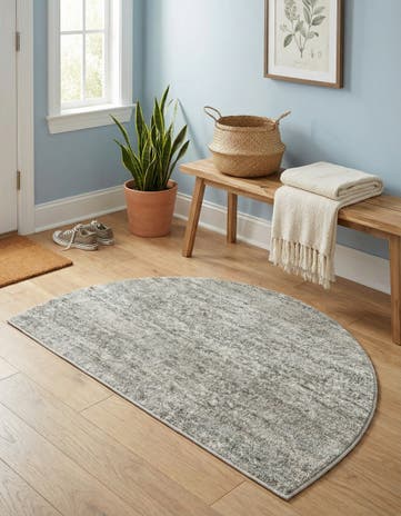 Gray Loft Hearth Rug