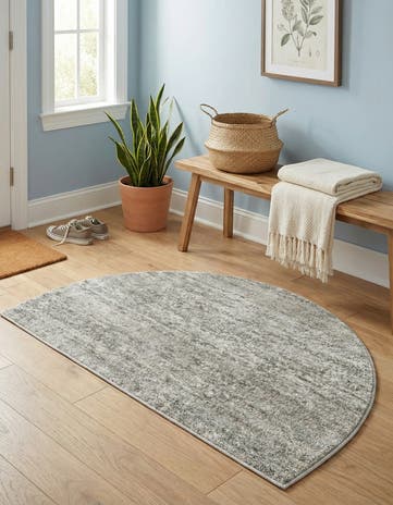 Gray Loft Hearth Rug