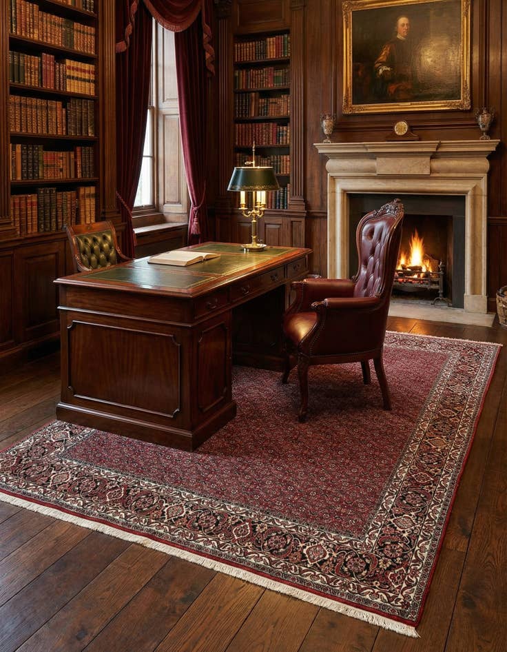 Detail image of 6' 6 x 8' 3 Bidjar Wool Rug