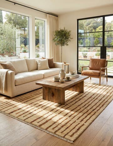 4' 6 x 6' 7 Juma Wool Rug