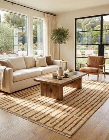 4' 6 x 6' 7 Juma Wool Rug