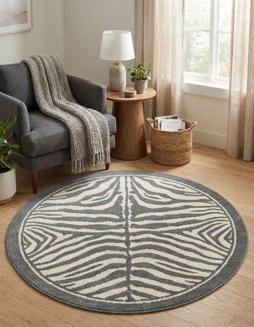 5' x 5' Savannah Round Rug