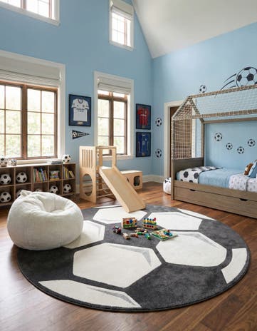 12' x 12' Whimsy Kids Round Rug