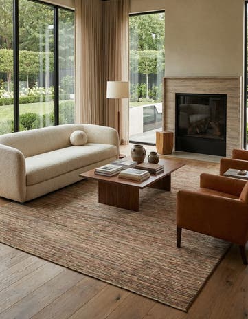9' 10 x 13' 11 Hand Knotted Modern Ziegler Wool Rug