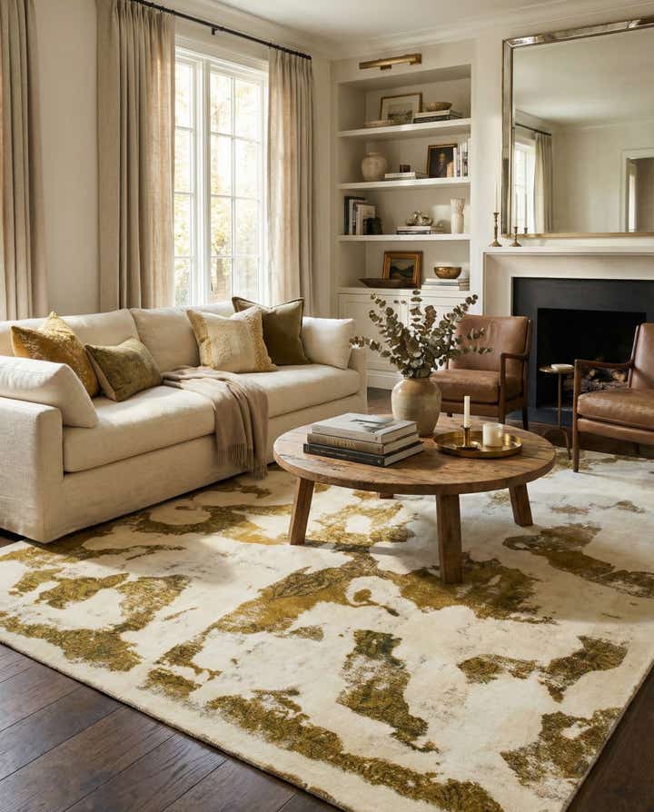 9' x 12' Hand Knotted Ultra Vintage Persian Wool Rug