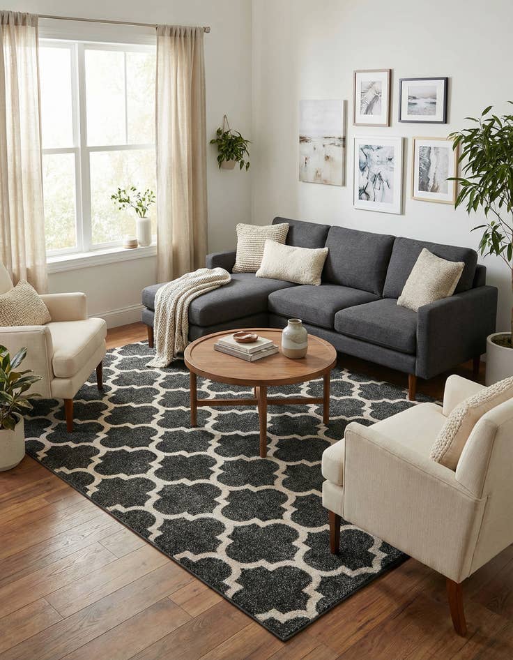 Detail image of  7' x 10' Lattice Rug