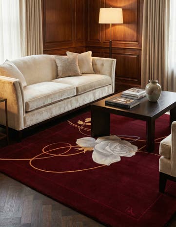 5' x 6' 8 Hand Knotted Darya Wool Rug