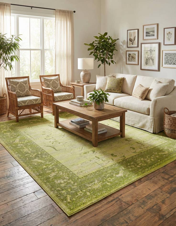 Detail image of  10' x 10' Miranda Square Rug