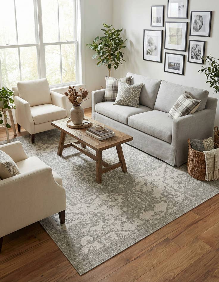 Detail image of 6' x 9' Easy-Clean Jill Zarin Dubai Indoor / Outdoor Rug