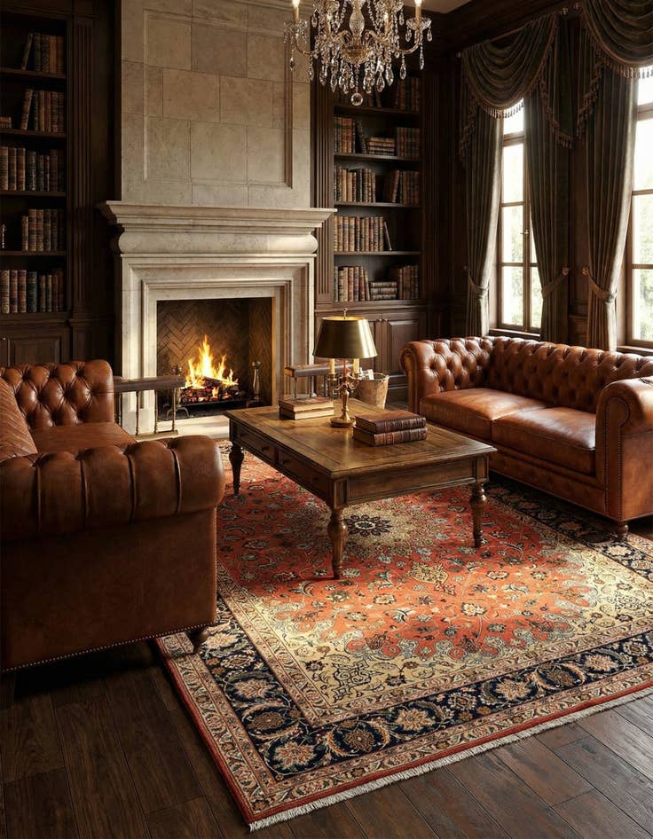 Detail image of  6' 8 x 9' 10 Tabriz Rug