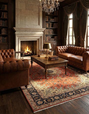 6' 8 x 9' 10 Tabriz Rug