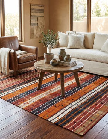 4' 5 x 5' 9 Jajim Rug