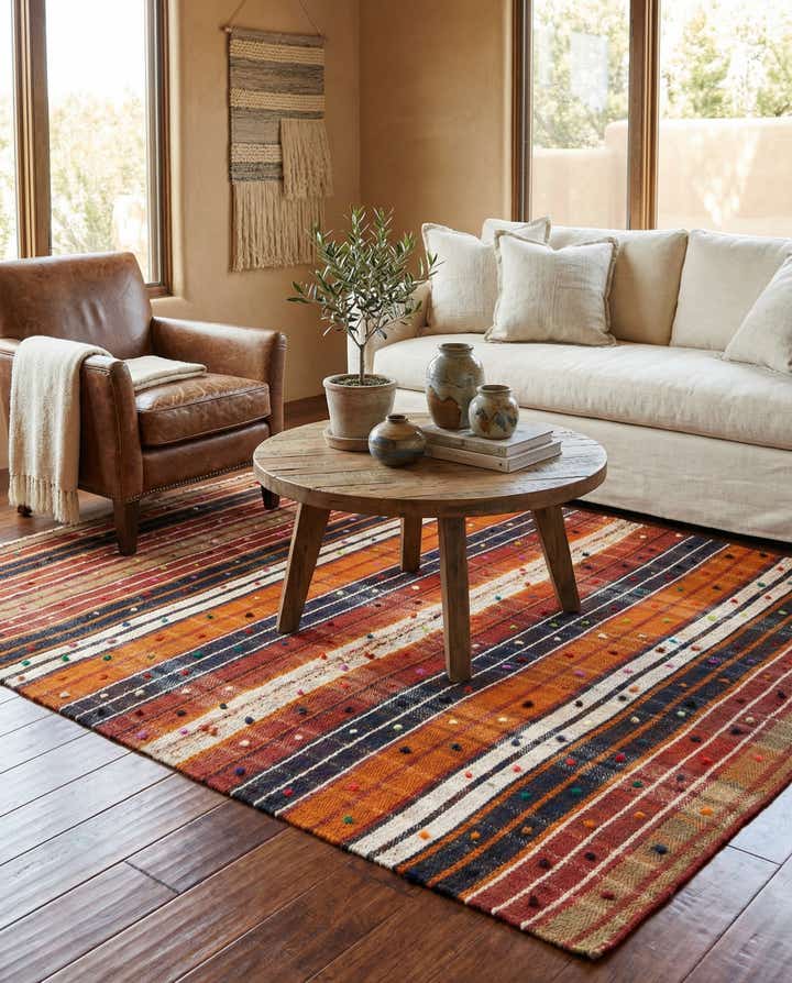 4' 5 x 5' 9 Jajim Rug