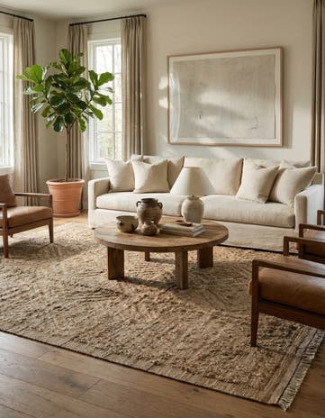 9' 2 x 12' 8 Hand Knotted Darya Wool Rug