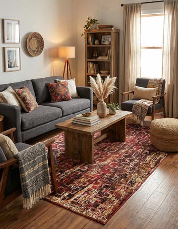 5' 3 x 8' Saturn Rug
