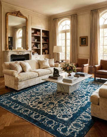 9' 9 x 12' 9 Hand Knotted Ultra Vintage Persian Wool Rug
