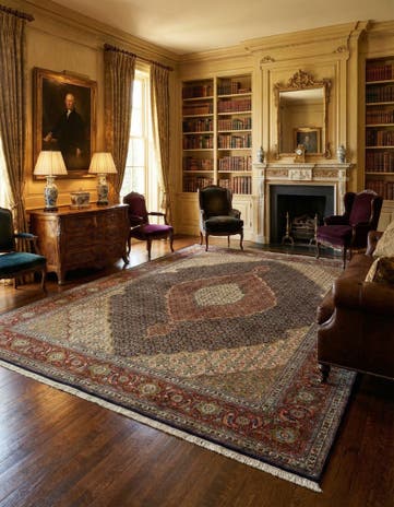 10' x 13' Tabriz Rug