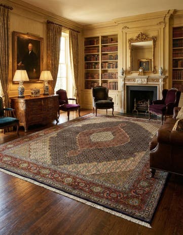 10' x 13' Tabriz Rug