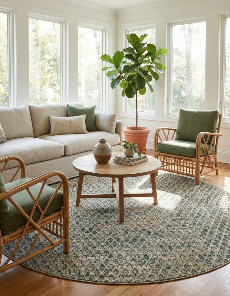 Detail image of 8' x 8' Stella Round Rug