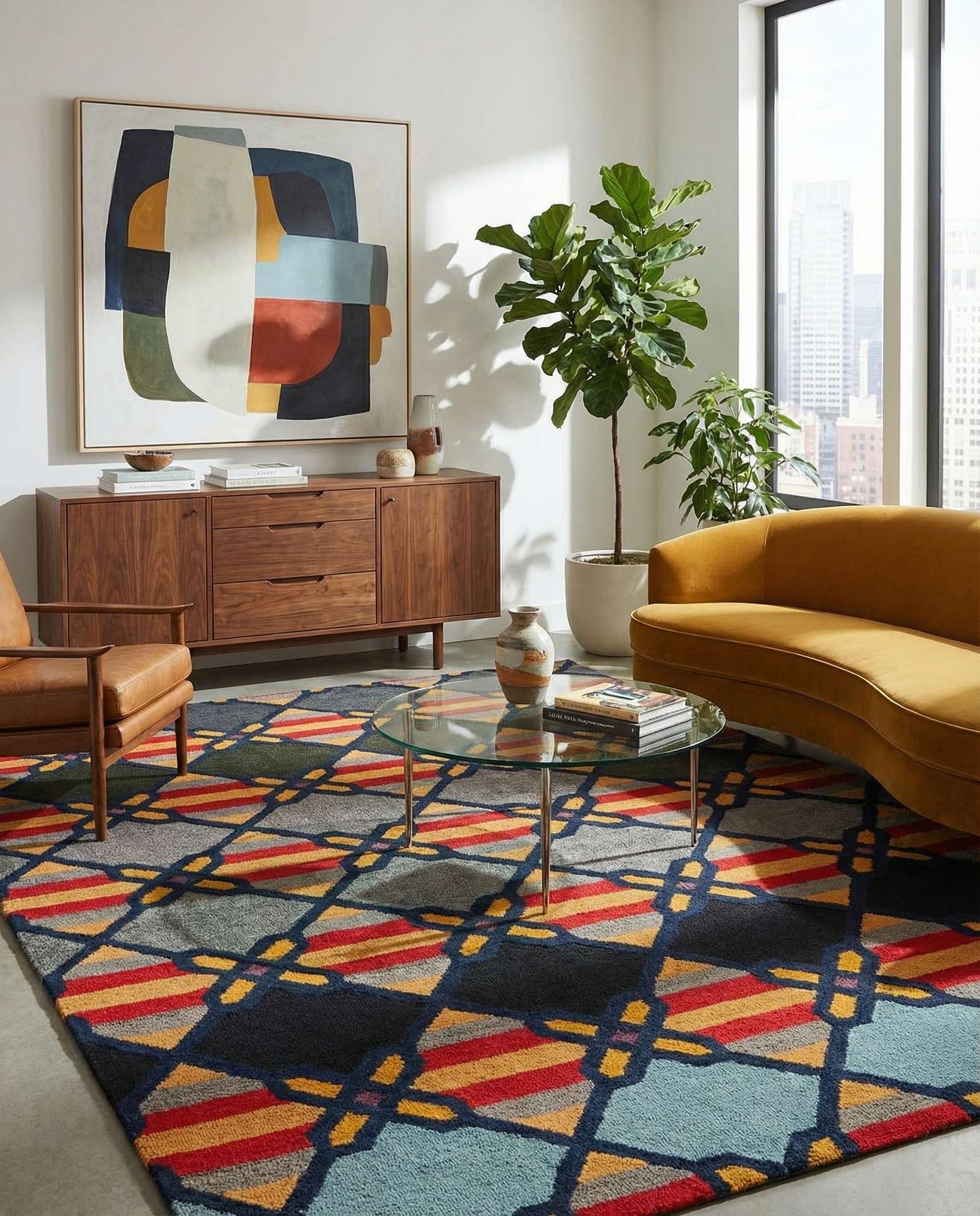 8' x 10' 2 Luna Wool Rug