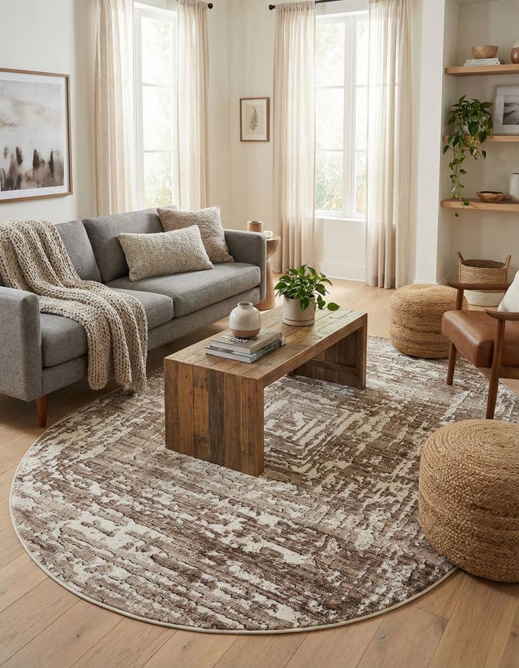 Detail image of 4' x 6' Hermitage Oval Rug