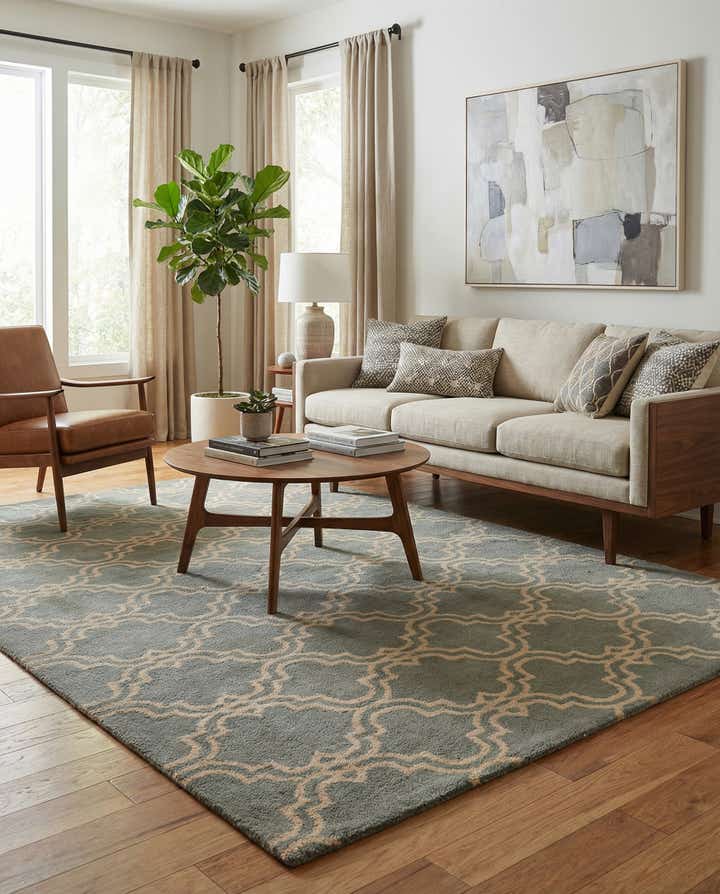 5' x 8' Luna Wool Rug