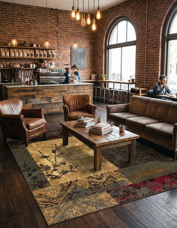 10' x 13' Cafe Rug