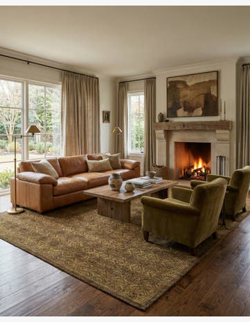 8' 6 x 10' 9 Kamla Wool Rug