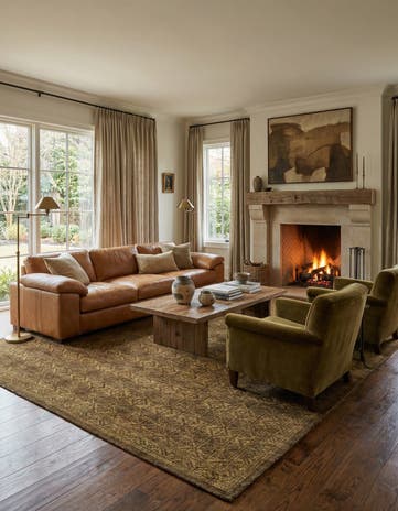 8' 6 x 10' 9 Kamla Wool Rug