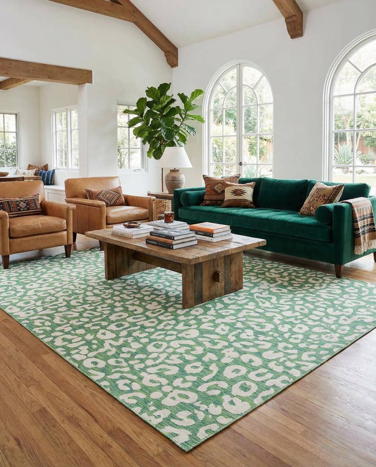 Detail image of 10' x 14' Easy-Clean Safari Indoor / Outdoor Rug
